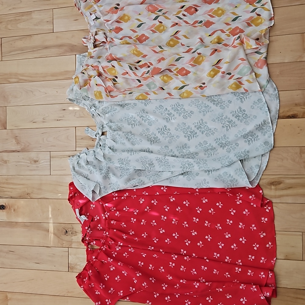 Set of 3 LC Lauren Conrad Blouses